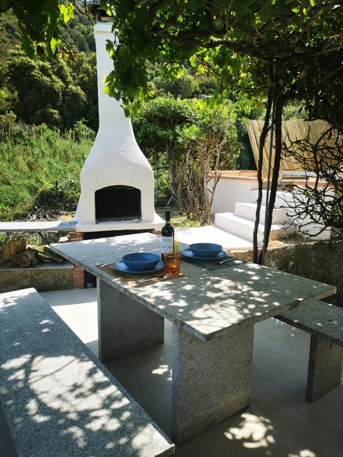 Casa Panoramica Bouganville SantʼAndrea Exterior foto