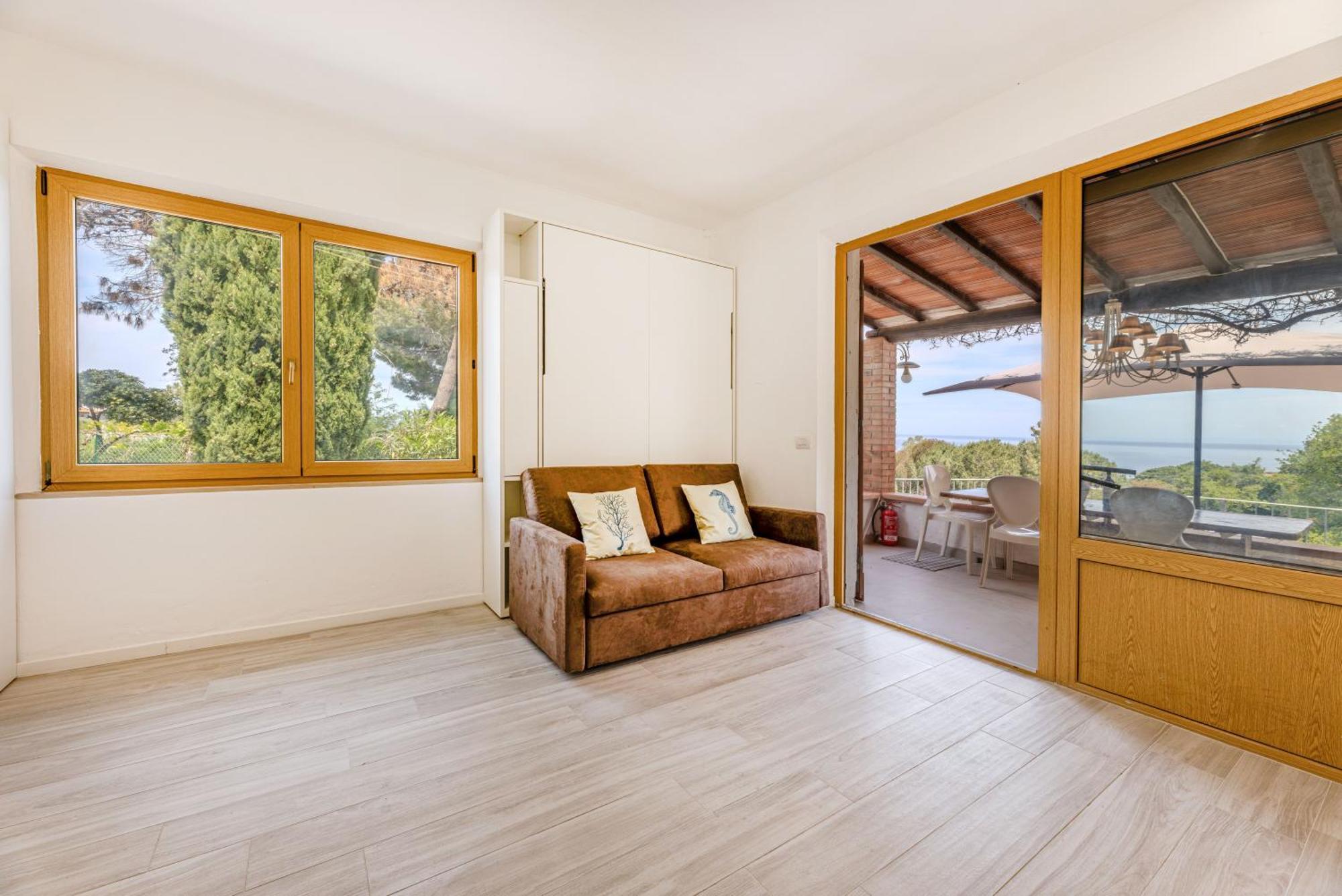 Casa Panoramica Bouganville SantʼAndrea Exterior foto