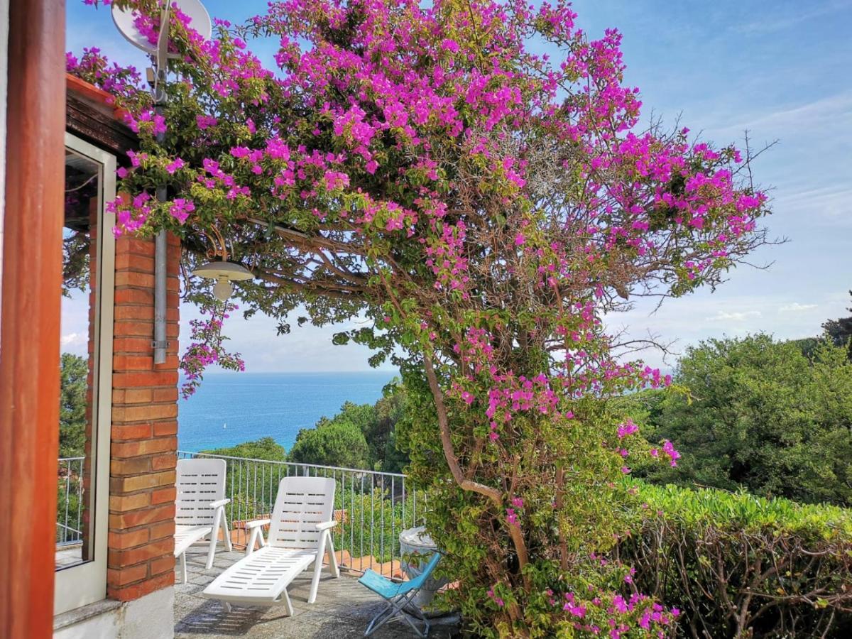 Casa Panoramica Bouganville SantʼAndrea Exterior foto