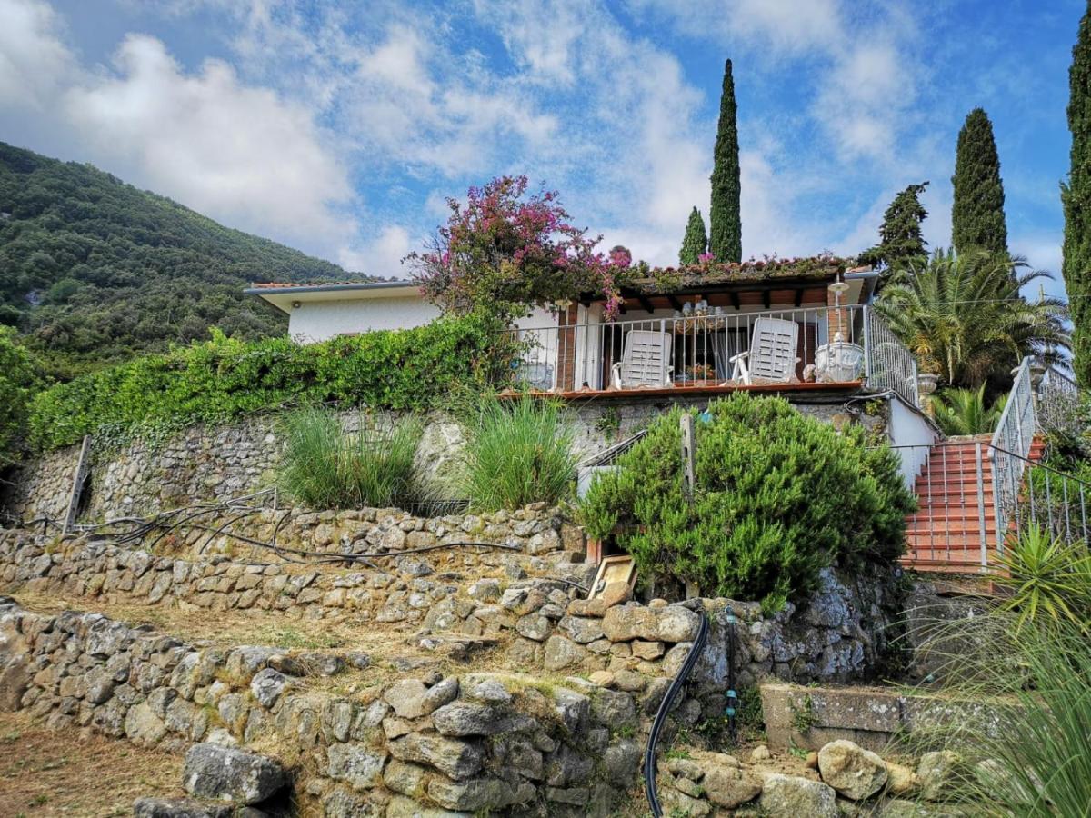 Casa Panoramica Bouganville SantʼAndrea Exterior foto